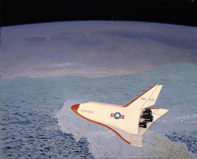 Illustration for article titled The Beautiful Art That Helped Inspire Space Travel